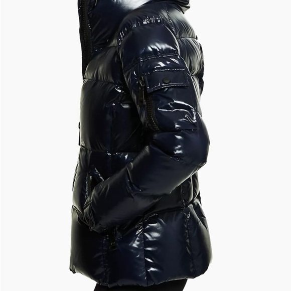 XS SAM Freestyle jacket blue ultramarine down, nearly new! - Picture 6 of 8